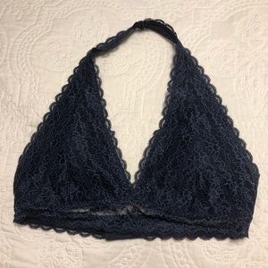 Halter lace bralette